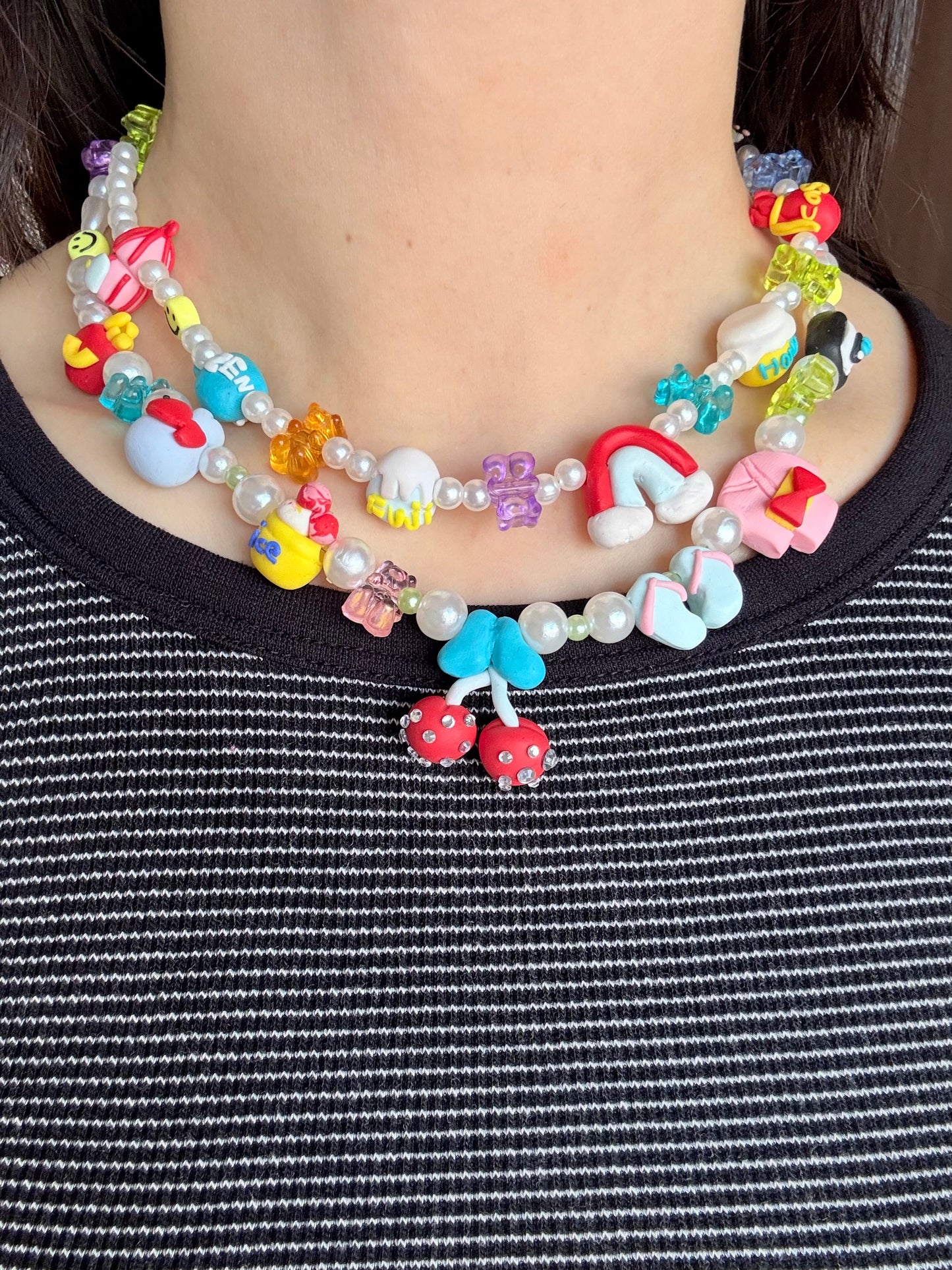 Summer Cherry Necklace🍒✨
