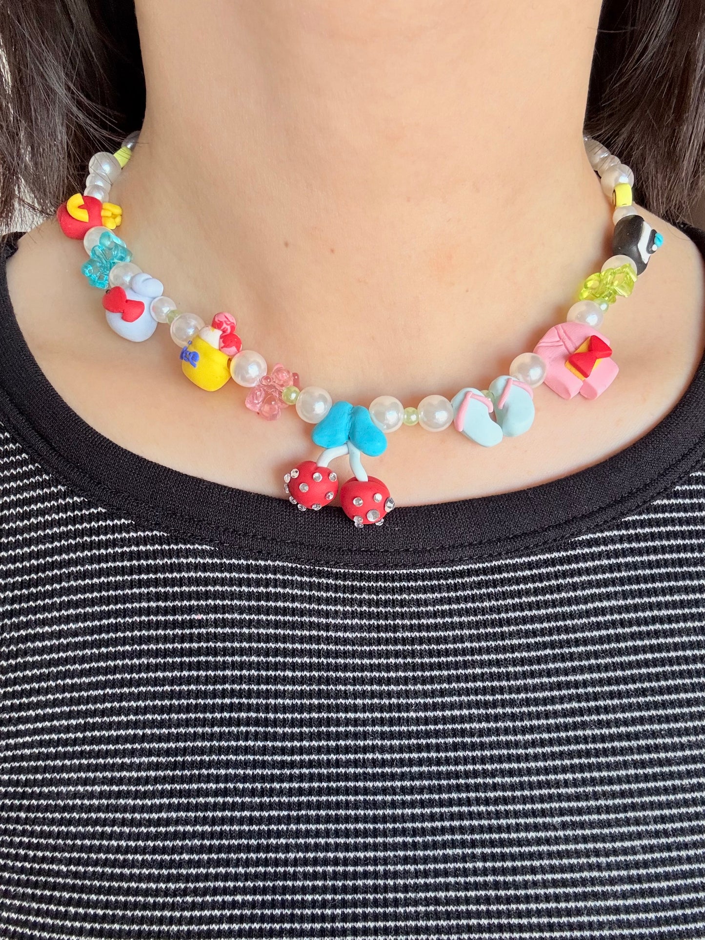 Summer Cherry Necklace🍒✨