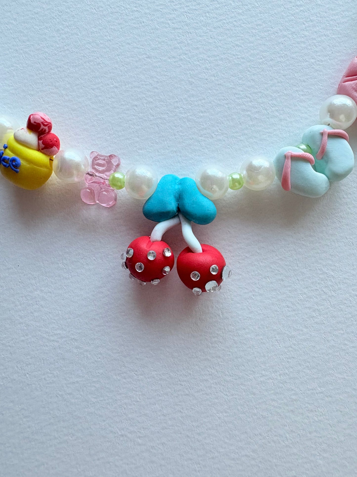 Summer Cherry Necklace🍒✨