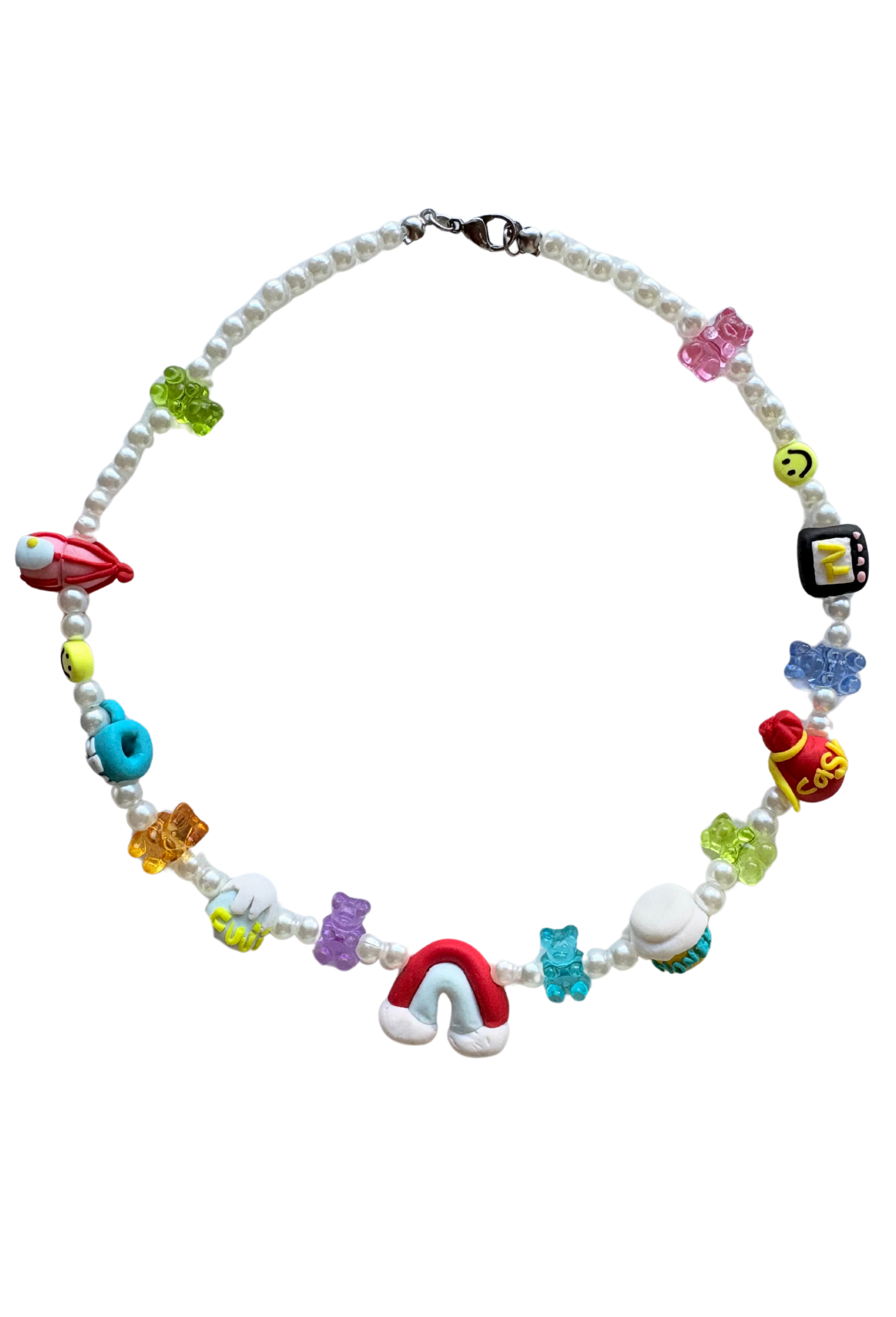 Rainbow Sprinkle ハンドメイド ネックレス – RISA wonders